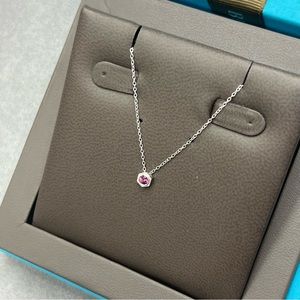 Birks Bee Chic Rhodolite & Silver Necklace (BNWT)